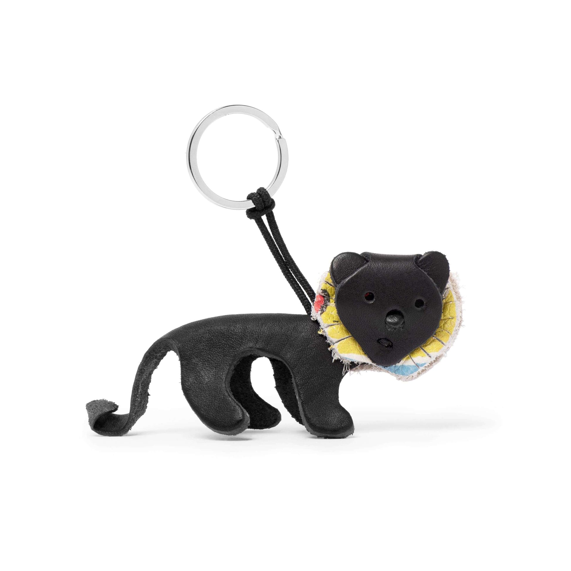 lalela lion key ring handmade leather - 6