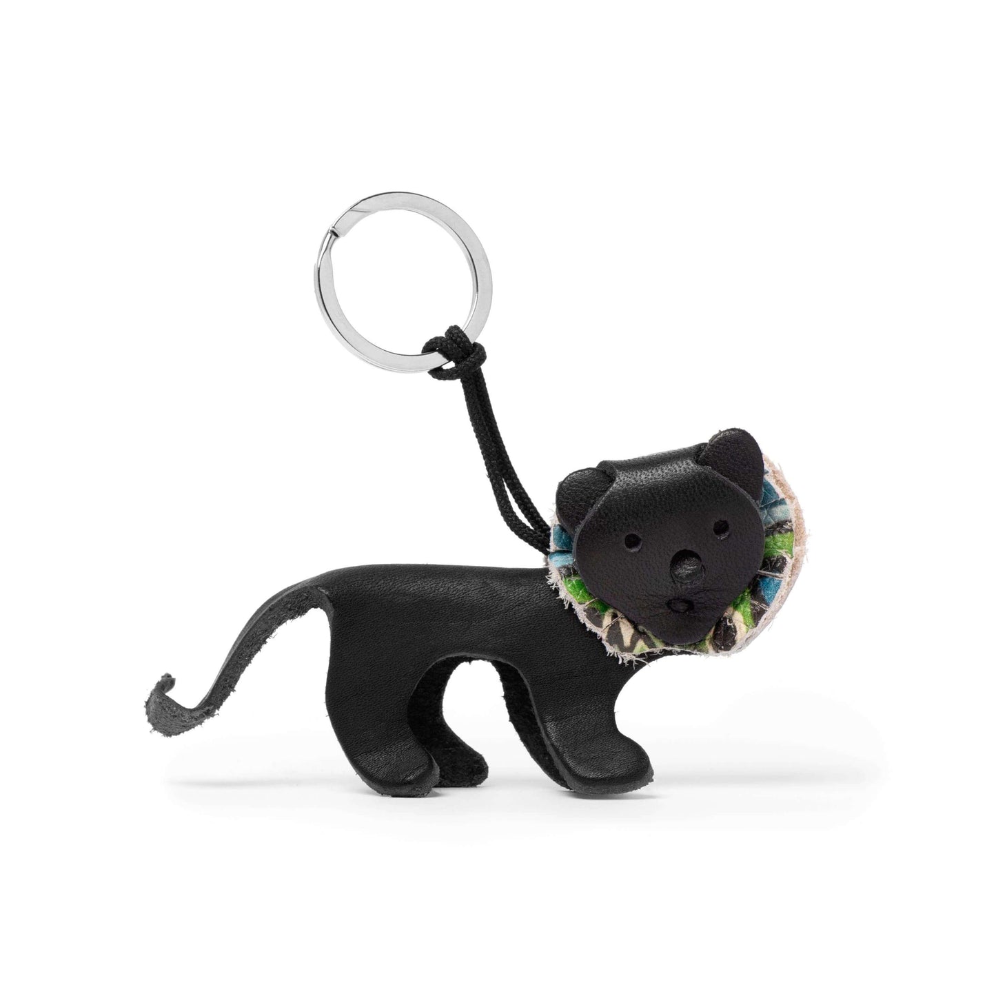 lalela lion key ring handmade leather - 5