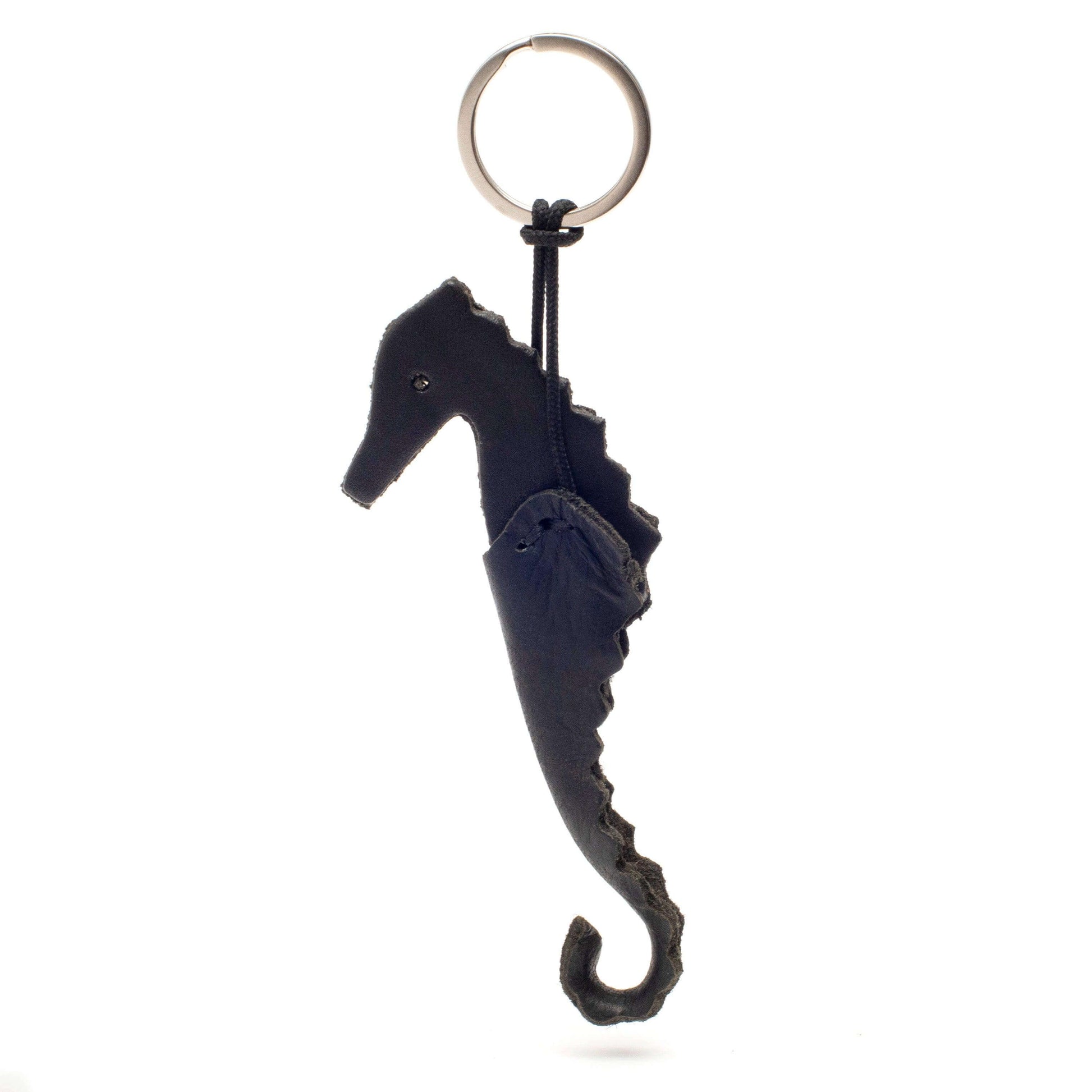 sea horse key ring handmade - 0