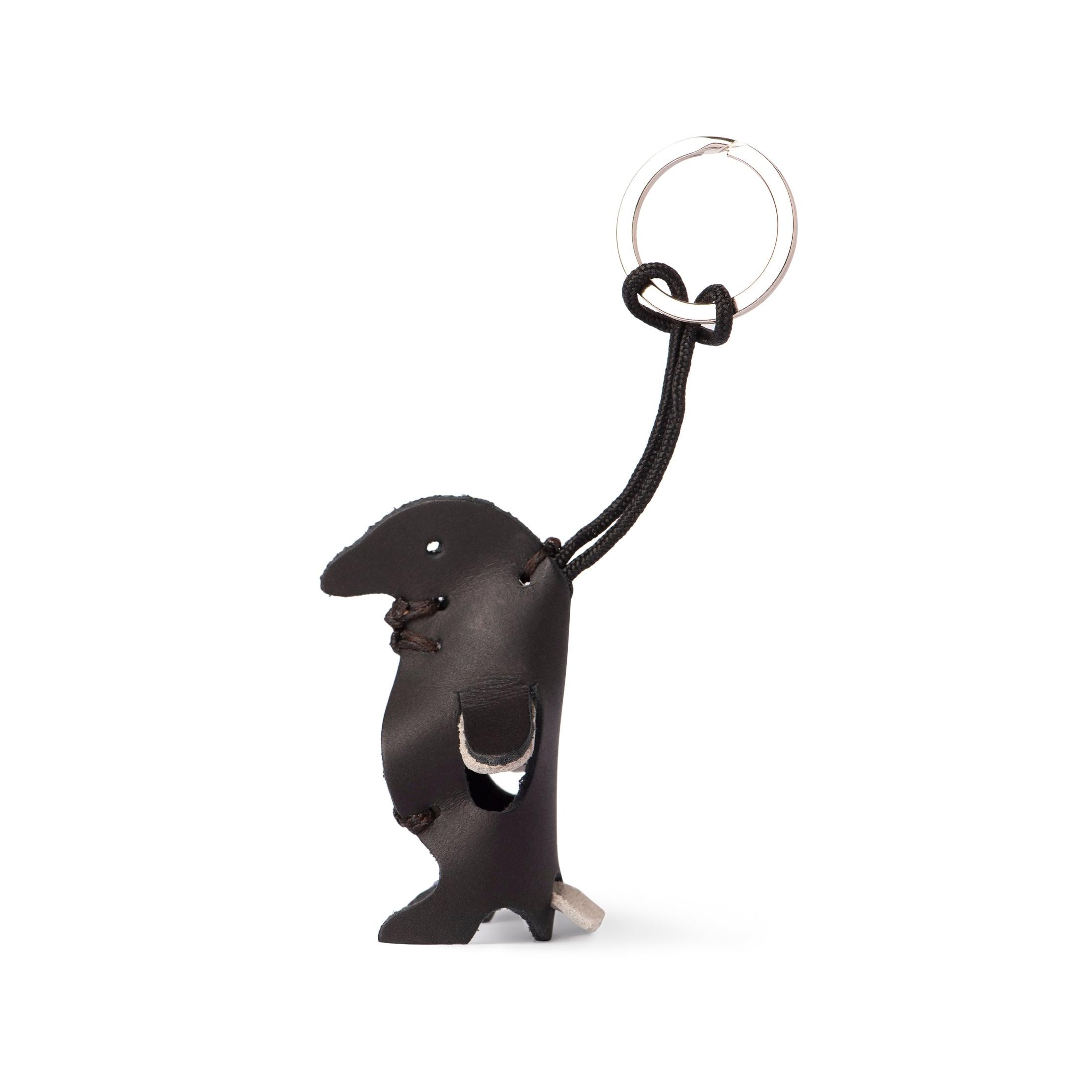 penguin key ring handmade - 0