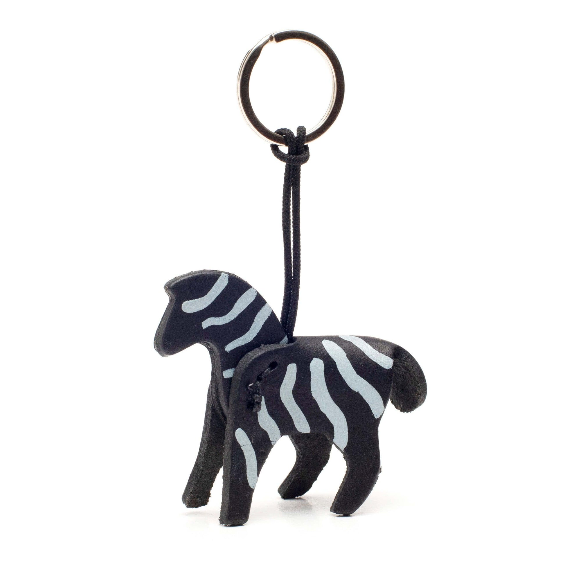 Zebra Key Ring | Afrographic 